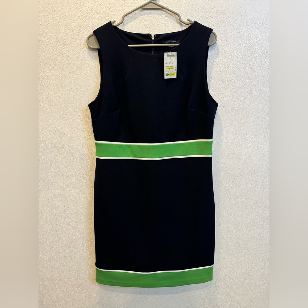 Dress Blue and Green